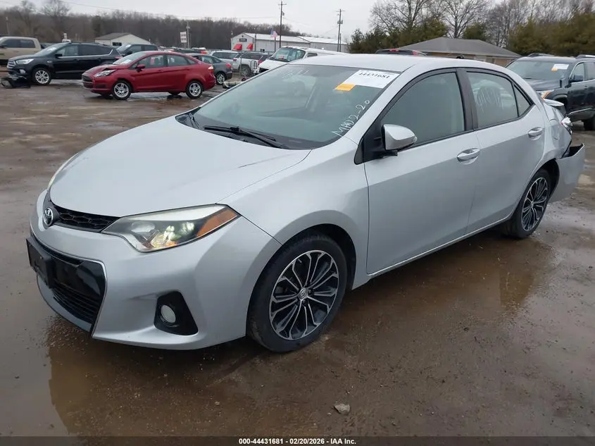 2016 TOYOTA COROLLA S PLUS