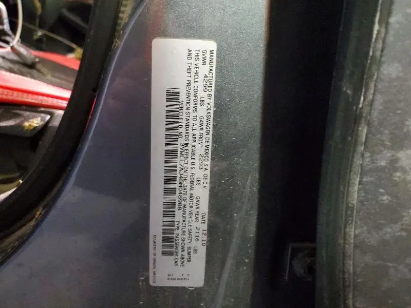 2011 VOLKSWAGEN JETTA TDI  