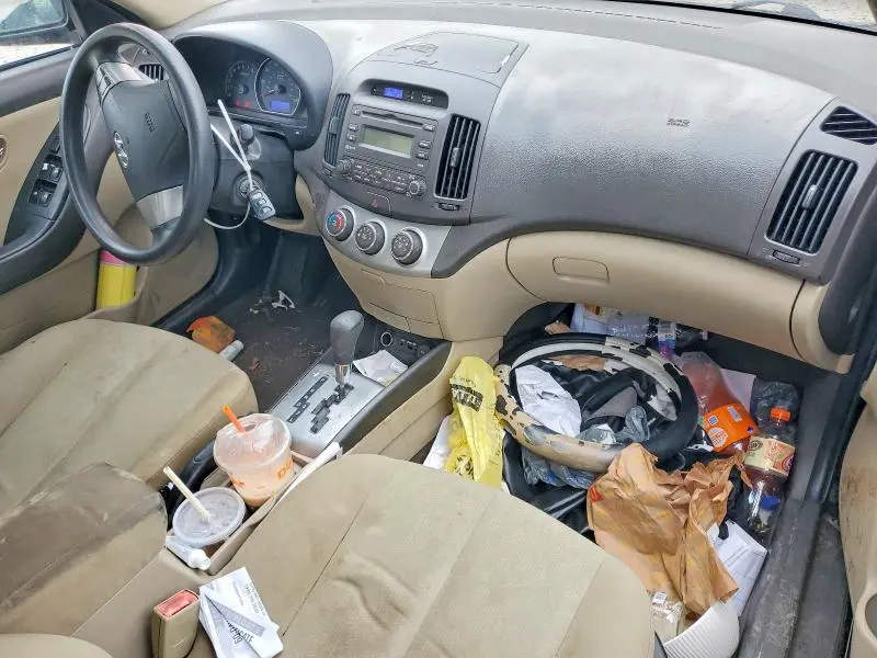 2010 HYUNDAI ELANTRA BLUE  