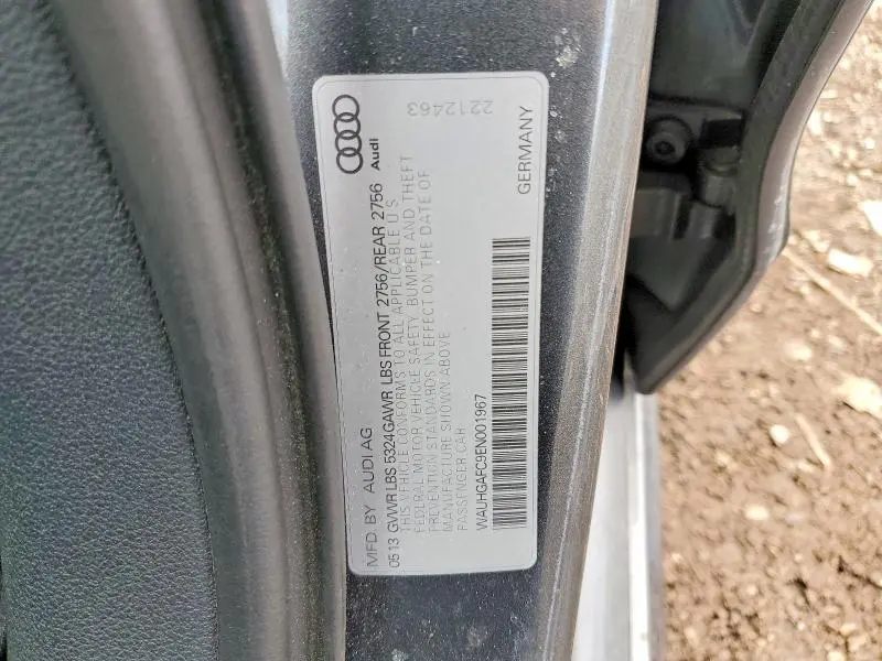 2014 AUDI A6 PRESTIGE  