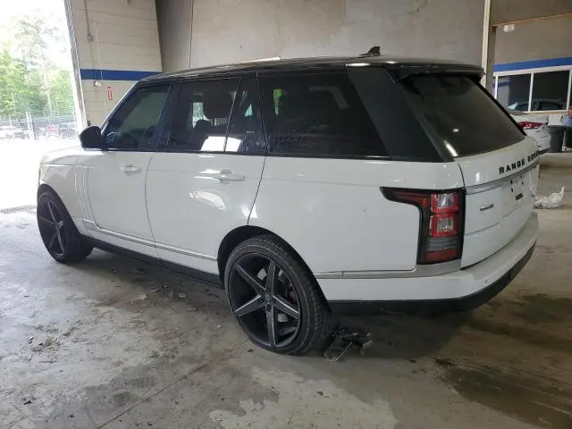 2016 LAND ROVER RANGE ROVER SUPERCHARGED  