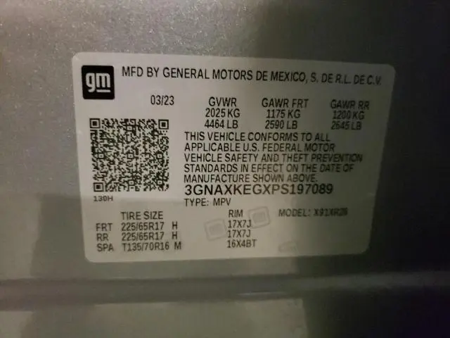 2023 CHEVROLET EQUINOX LT  