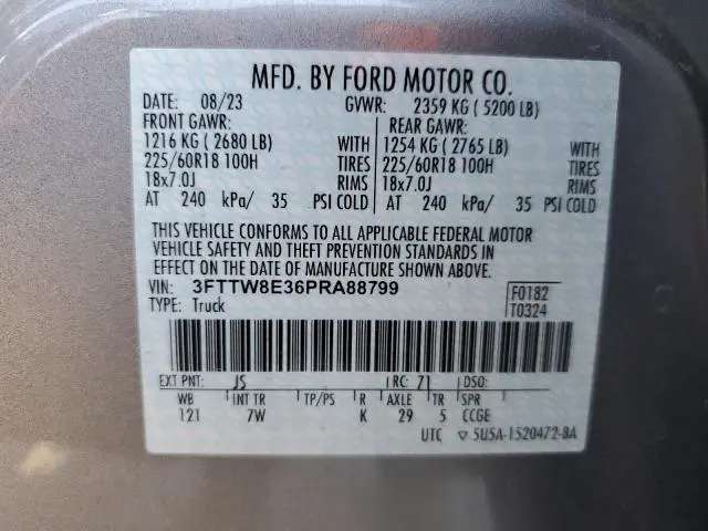 2023 FORD MAVERICK XL  