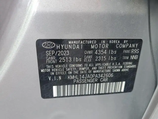 2023 HYUNDAI SONATA SEL  