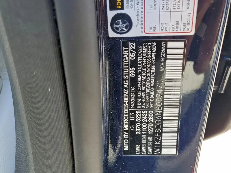 2022 MERCEDES-BENZ E 350  