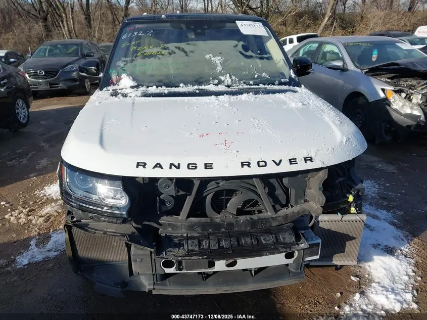 2017 LAND ROVER RANGE ROVER 5.0L V8 SUPERCHARGED