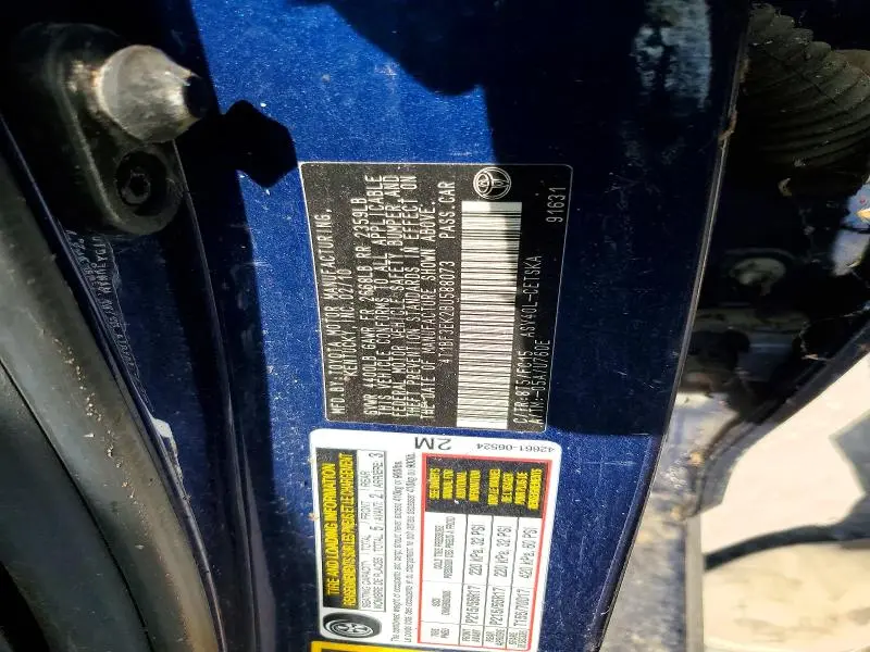 2011 TOYOTA CAMRY SE  