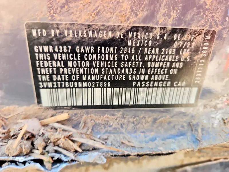 2022 VOLKSWAGEN JETTA GLI AUTOBAHN  