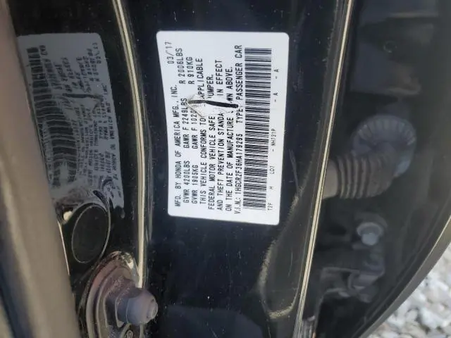 2017 HONDA ACCORD LX  