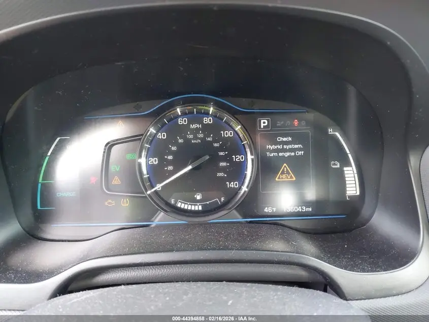 2018 HYUNDAI IONIQ HYBRID BLUE