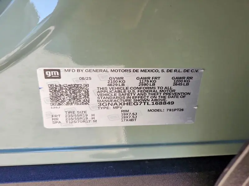 2026 CHEVROLET EQUINOX LT  