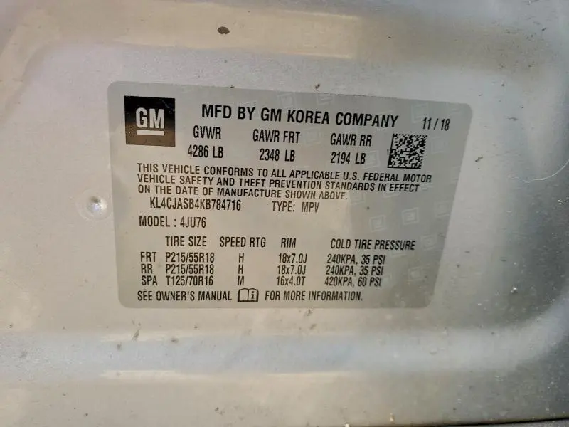 2019 BUICK ENCORE PREFERRED  