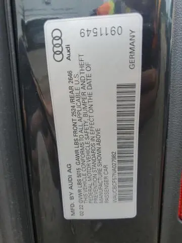 2022 AUDI A5 PREMIUM PLUS 40  