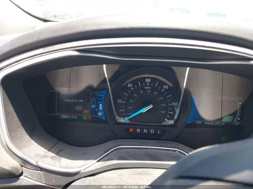 2018 FORD FUSION HYBRID S