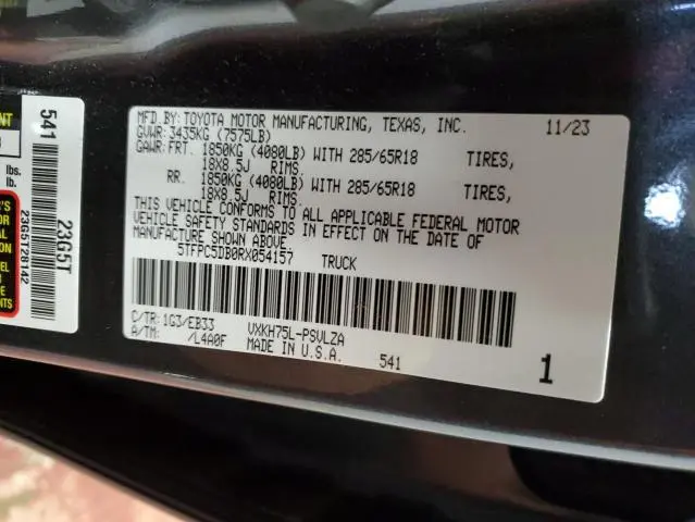 2024 TOYOTA TUNDRA TRD PRO HV  