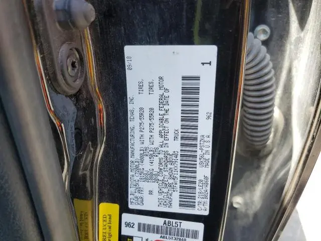 2019 TOYOTA TUNDRA CREWMAX 1794  