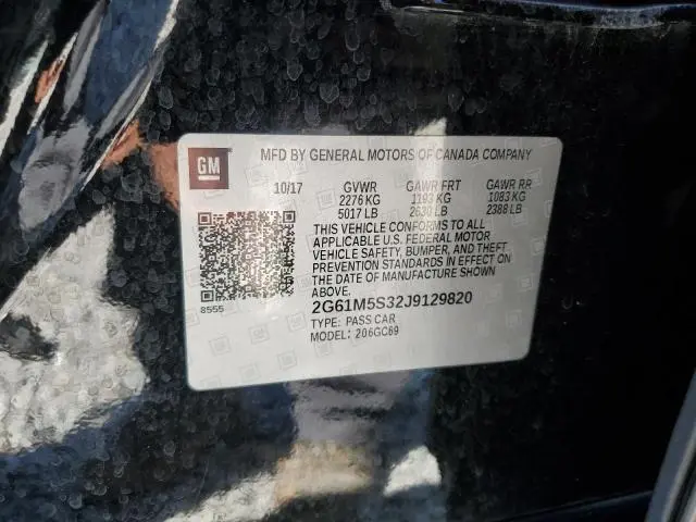 2018 CADILLAC XTS LUXURY