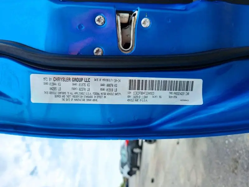 2015 DODGE DART SXT  