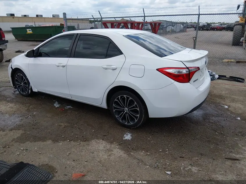 2016 TOYOTA COROLLA S PLUS