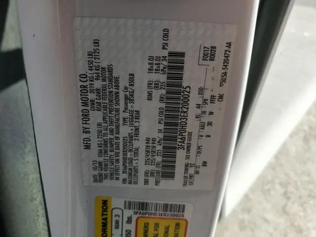 2014 FORD FUSION SE