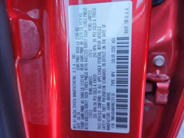 2024 MAZDA CX-50 SELECT  
