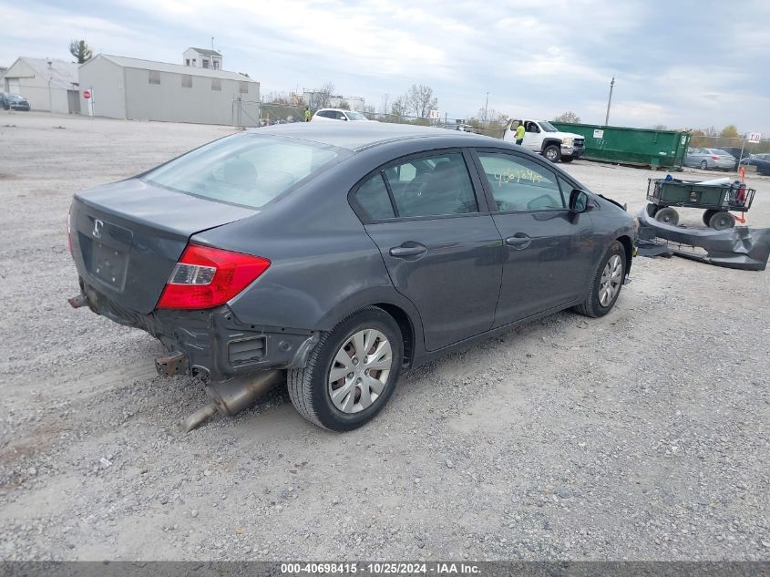 2012 HONDA CIVIC SDN LX