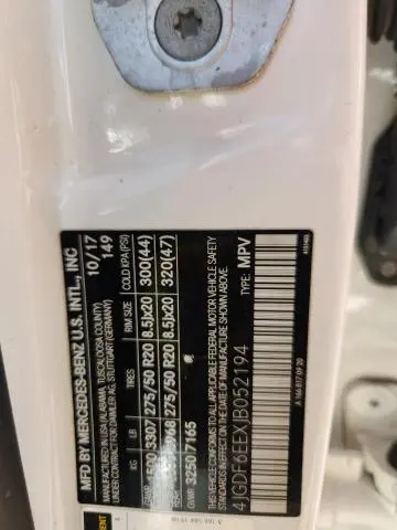 2018 MERCEDES-BENZ GLS 450 4MATIC  