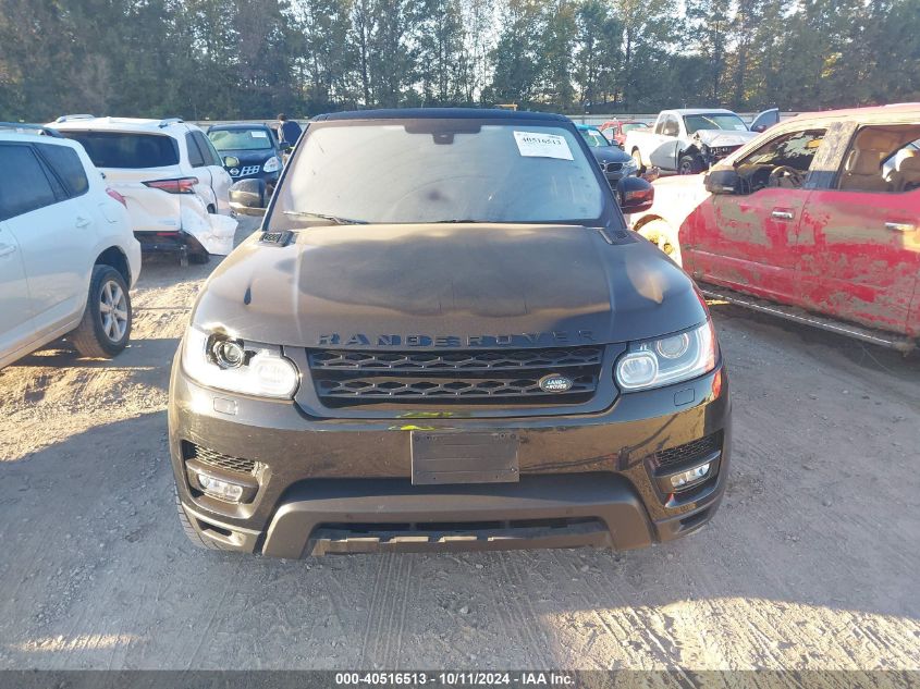 2016 LAND ROVER RANGE ROVER SPORT 3.0L V6 SUPERCHARGED HSE