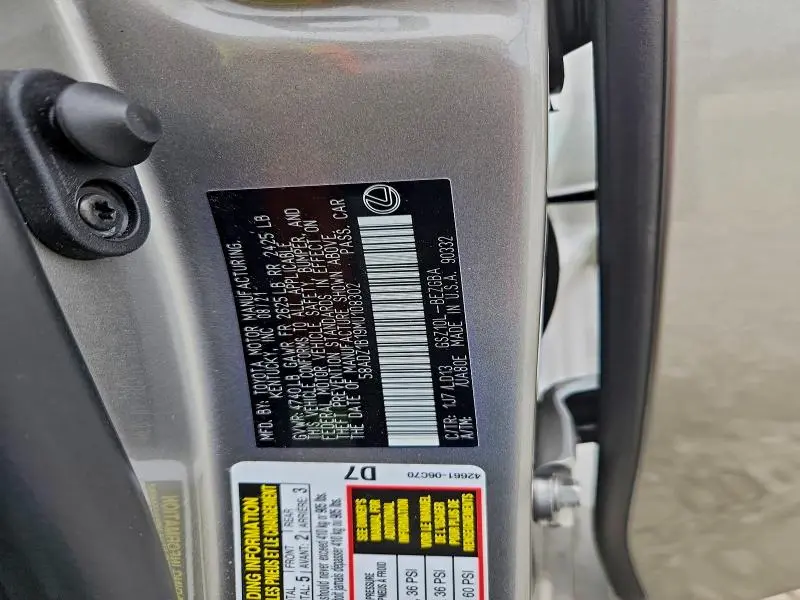 2021 LEXUS ES 350 BASE  