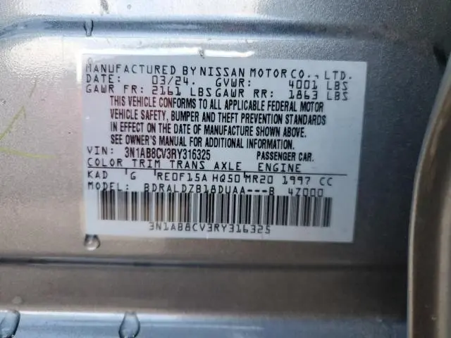 2024 NISSAN SENTRA SV  