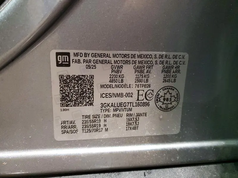 2026 GMC TERRAIN ELEVATION  