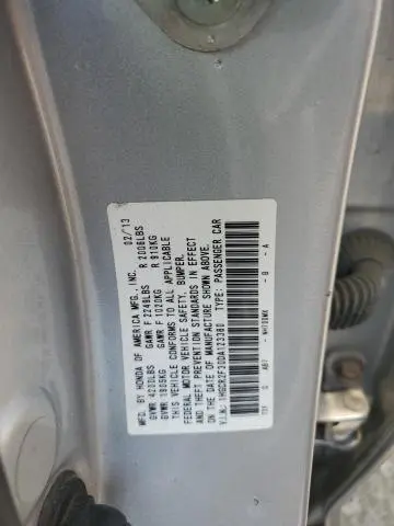 2013 HONDA ACCORD LX  