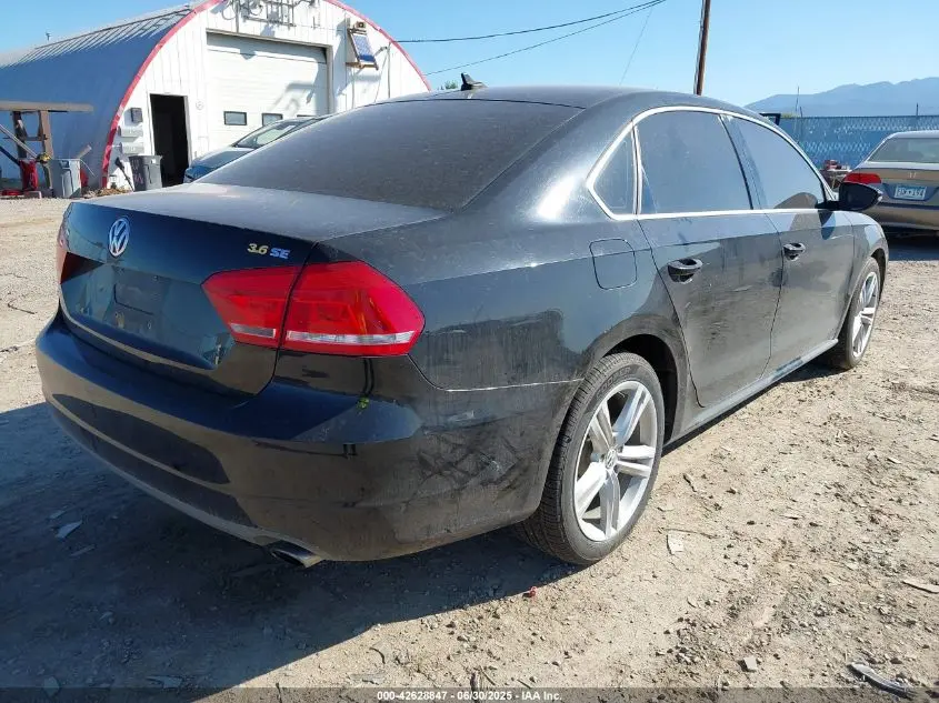 2012 VOLKSWAGEN PASSAT 3.6L V6 SE