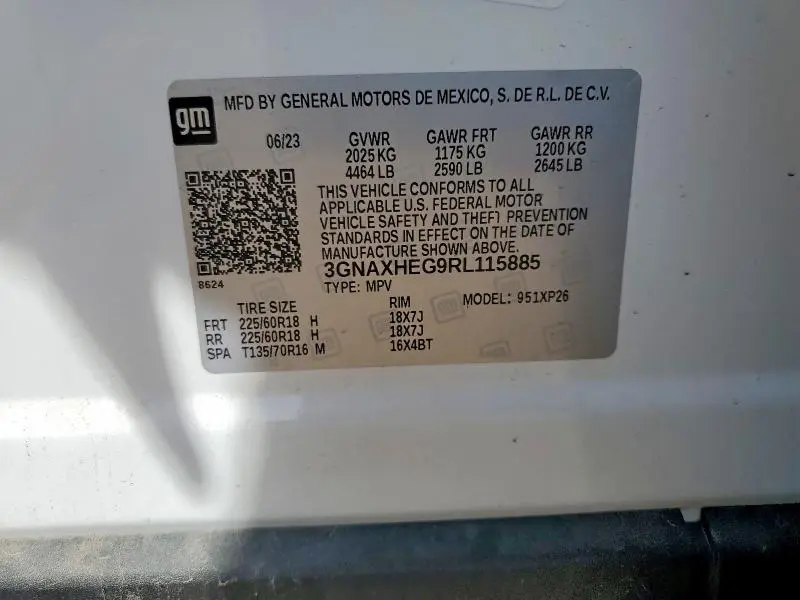2024 CHEVROLET EQUINOX LS  