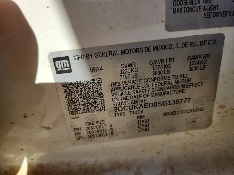 2025 CHEVROLET SILVERADO K1500  