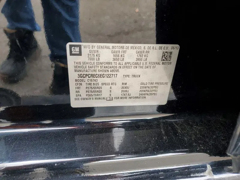 2014 CHEVROLET SILVERADO C1500 LT  