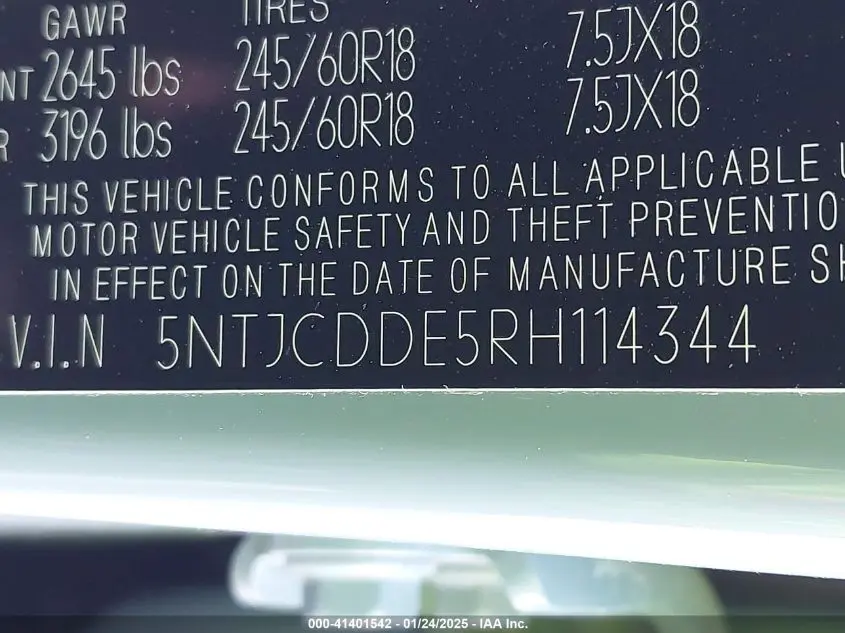 2024 HYUNDAI SANTA CRUZ SEL