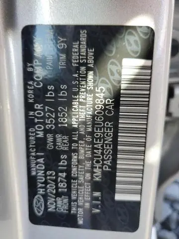 2014 HYUNDAI ACCENT GLS  