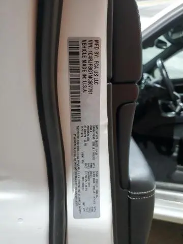 2021 JEEP GRAND CHEROKEE LIMITED  