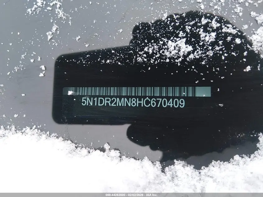 2017 NISSAN PATHFINDER SL