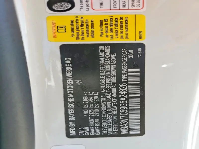 2016 BMW 428 I SULEV  