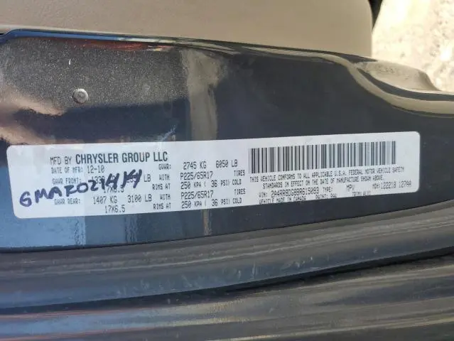 2011 CHRYSLER TOWN & COUNTRY TOURING L  