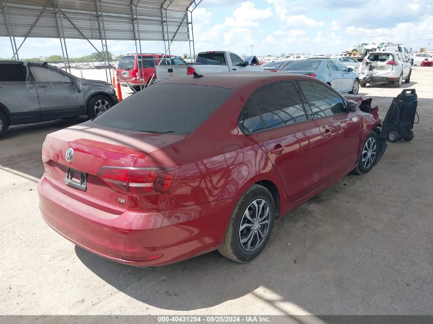 2016 VOLKSWAGEN JETTA 1.4T S