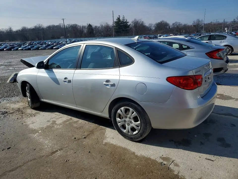 2010 HYUNDAI ELANTRA BLUE  