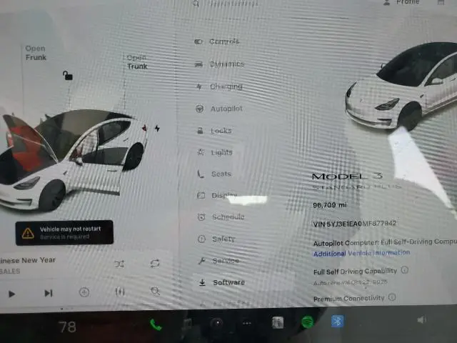 2021 TESLA MODEL 3   