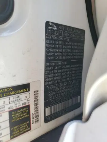 2018 JAGUAR F-PACE S  