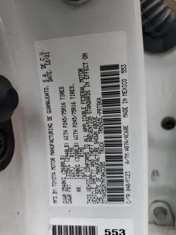2022 TOYOTA TACOMA DOUBLE CAB  