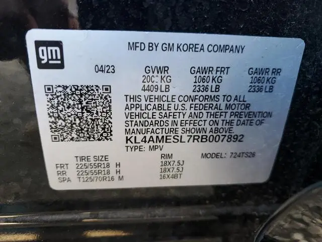 2024 BUICK ENCORE GX SPORT TOURING  