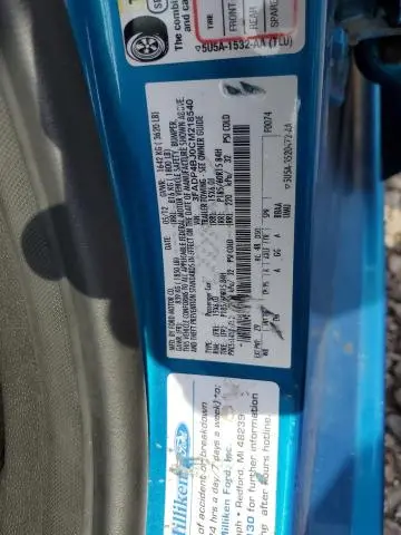2012 FORD FIESTA SE  