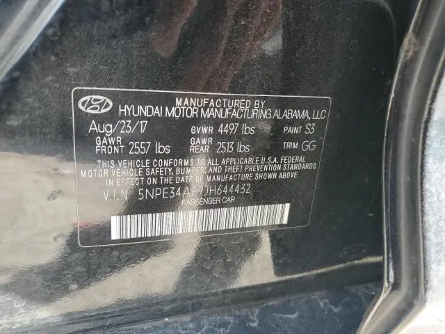 2018 HYUNDAI SONATA SPORT  